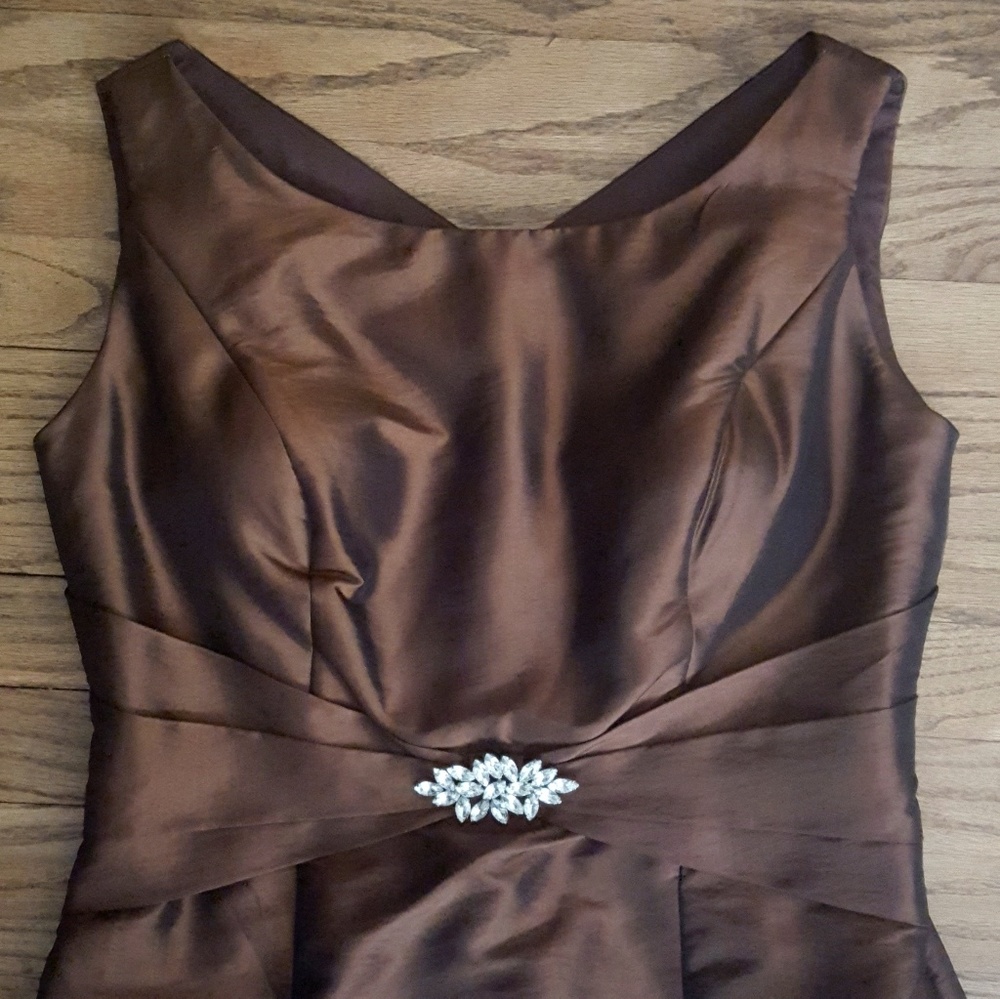 Chocolate Brown Formal Dress